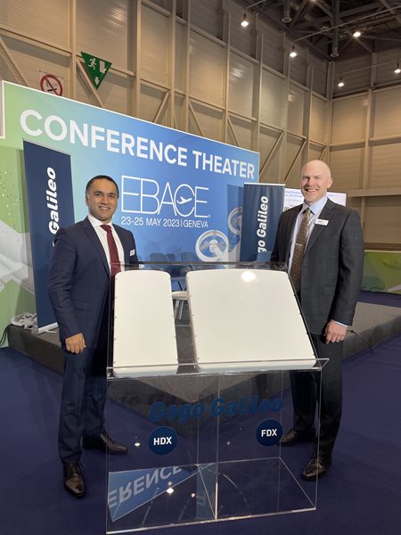 ebace 2023 gogo galileo fdx and hdx antennas