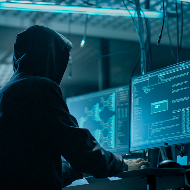 Cyber Threat Actor launching attack