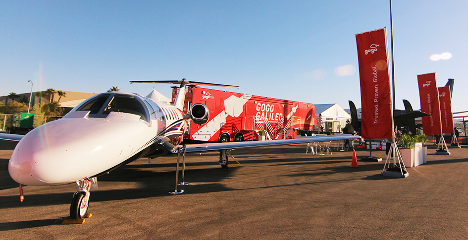 Citation Jet and Gogo Galileo Tour at NBAA Las Vegas