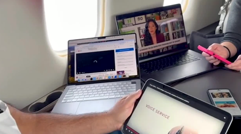 The latest 5G inflight testing
