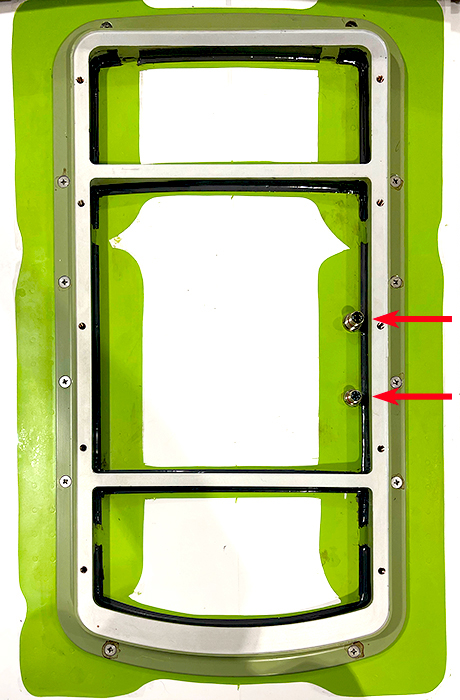 Gogo HDX Antenna With Two Connections