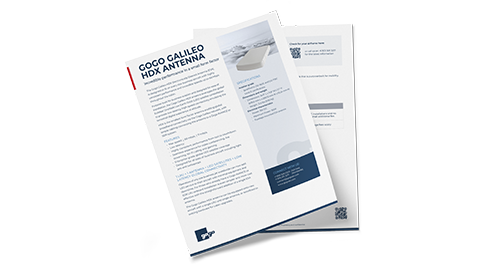 Gogo Galileo HDX Antenna Datasheet