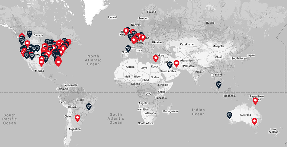 Gogo Authorized Dealers Map International