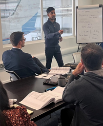 Training session conducted on location